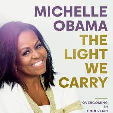 Michelle Obama Reading Her Book - book by African-American authors
